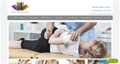 Desktop Screenshot of holistichealthcareclinics.com